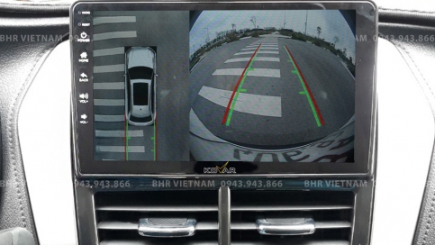 Màn hình DVD Android liền camera 360 xe Toyota Vios 2019 - nay | Kovar Plus 360